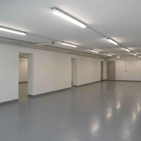 Lot de 10 plafonniers LED, entrepôts, halls, pièces humides, baignoires, luminaires, sous-sol, projecteurs d'atelier