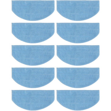 Lot de 10 lingettes de rechange pour aspirateur robot Tikom G8000 Pro Laresar Evol 3