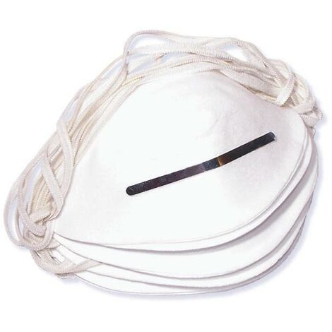 Lot de 10 masques de protection respiratoire légers en papier – Élastiques pour un maintien optimal – Protection contre particules fines – Beast