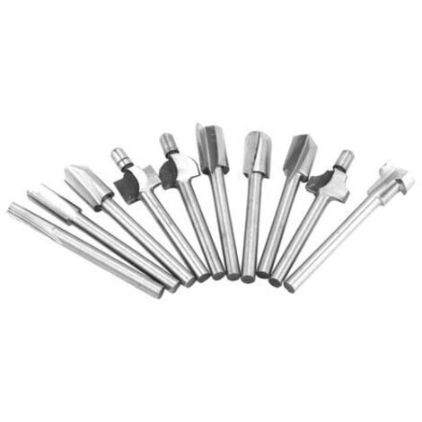 Lot de 10 Meules Abrasives pour Outils Électriques de Menuiserie - Pour Dremel et Accessoires de Bricolage -