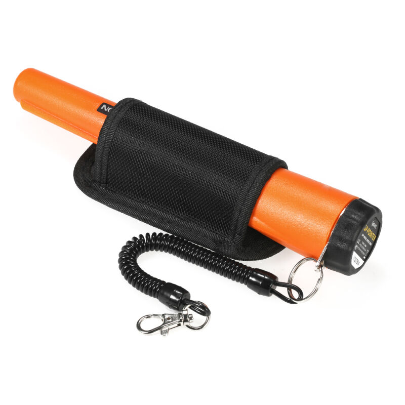 Lifcausal Détecteur de Métaux Pinpointer Portable Alerte Sonore et Vibrante, Réglage Automatique avec Étui de Ceinture pour Chasse au Trésor