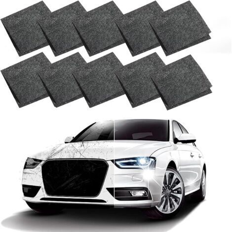 Lot de 10 Nano Sparkle Cloth, Rayures Chiffon Voiture, Chiffon Multifonction pour Polissage de Surface, Enlever Taches d’Eau – pour Toutes Couleurs de Carrosserie