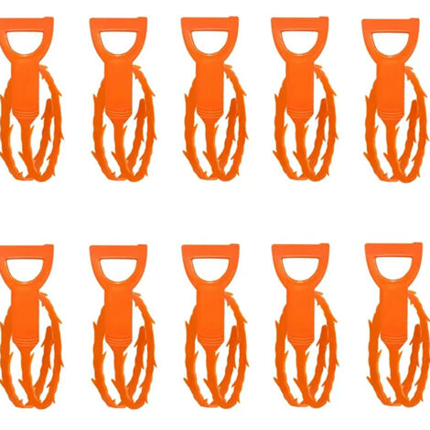 Lot de 10 outils de nettoyage de canalisations en spirale, déboucheur de canalisations, pour cuisine, baignoire et évier