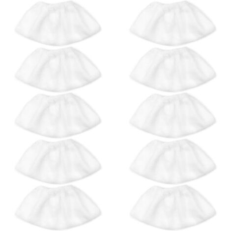 Lot de 10 pare-brise en microfibre pour accessoires vapeur Karcher EasyFix SC2, SC3, SC4, housse de remplacement pour buse à main