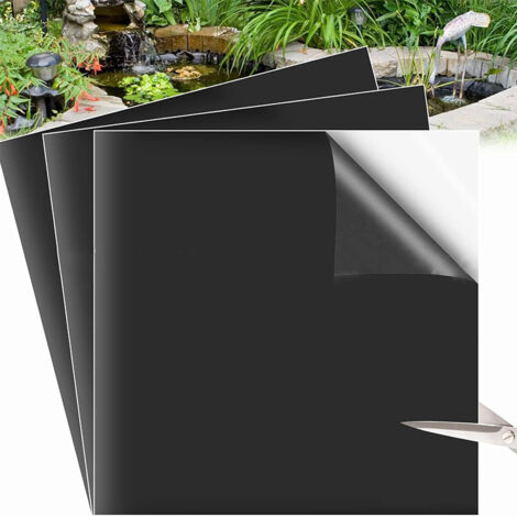 Lot De 10 Patchs De Réparation Autocollants Pour Bâche De Bassin, Taille 7,87 X 7,87 Pouces – Idéal Pour Réparer Les Trous De Bassin De Jardin