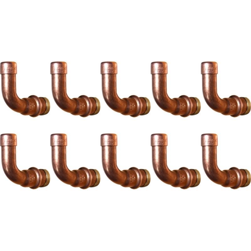 Lot de 10 Patères cuivre 'Vintage-Rétro' Arcanaute