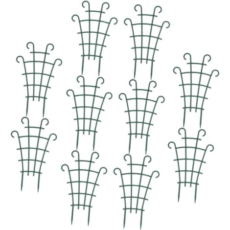 Lot de 10 petits treillis pour plantes grimpantes