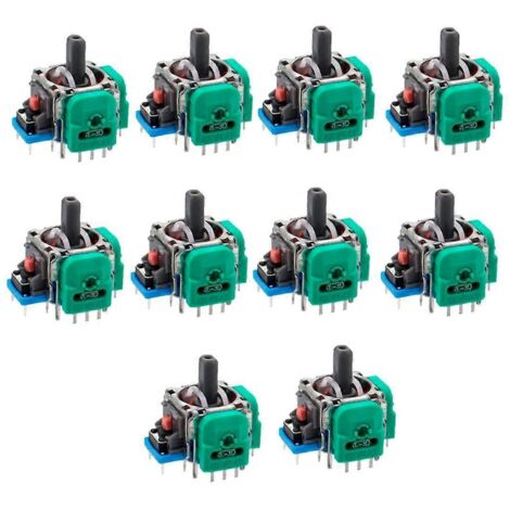 Lot de 10 pièces pour joystick électromagnétique à effet Hall