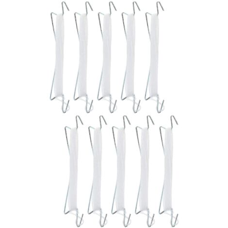 Lot de 10 pinces de support pour plants de tomates, concombres et cerises en serre, résistantes à la pression