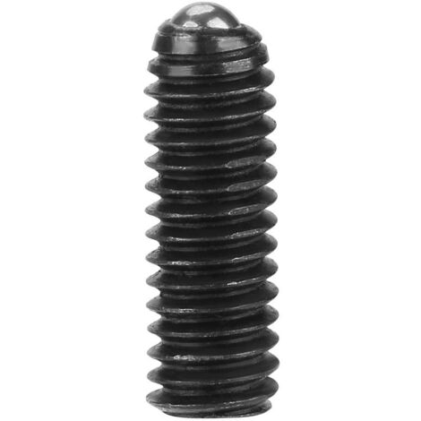 Lot de 10 pistons à ressort à bille en acier au carbone à filetage à vis M4 (M4  12)