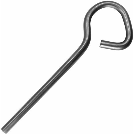 Lot de 10 pitons P évolution en inox - 13 cm - Linxor