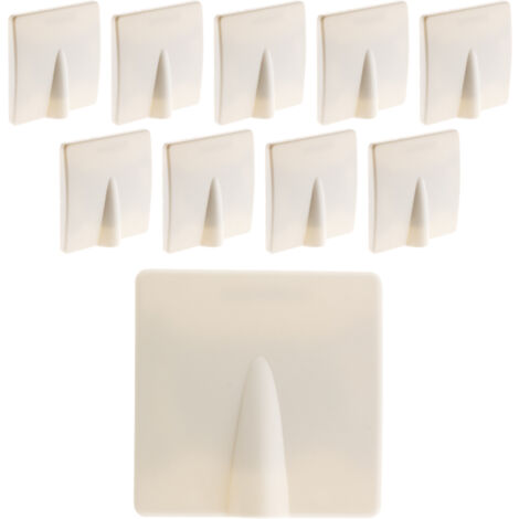 Lot de 10 plaques sortie de câble 16A – Installation encastrable avec vis et griffes – Couleur blanche – Dimensions 75 x 75 mm – Diwone