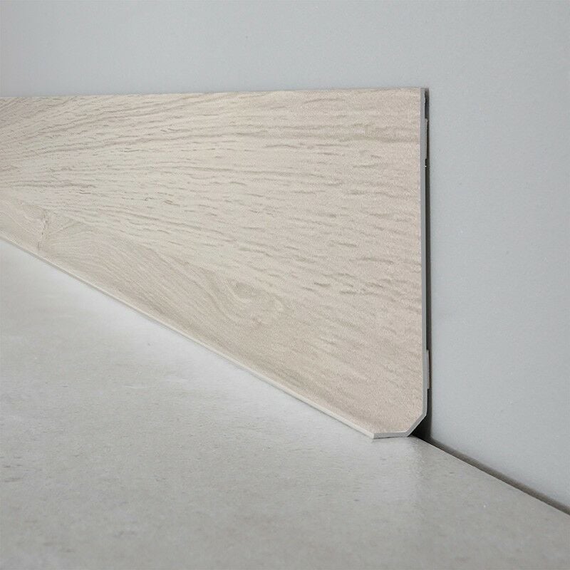 99déco - Lot de 25 Plinthes pvc Couleur Bois - 99deco - H8 x L200 cm Profondeur 14 mm