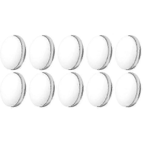 Lot de 10 poids magnétiques pour rideaux et nappes - XinHanWhite