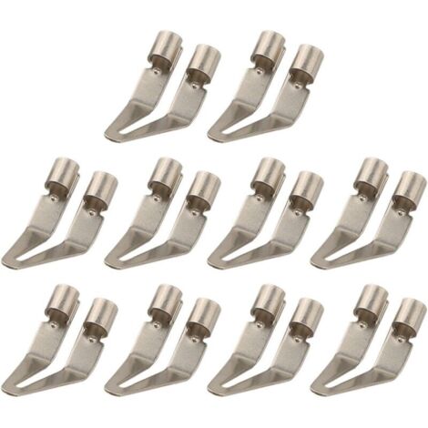 Lot de 10 pointes de fer à souder à tête lisse pour soudure en plastique, pointes de soudure de rechange pour équipement de soudage et accessoires