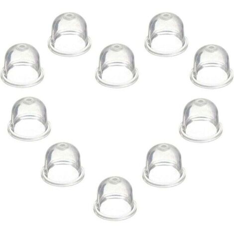 Lot de 10 Pompes d'Amorçage 18812 18814 for Chainsaw Edger Walbro ECHO 123181140630 1238140650 Homelite 01201 UP04802 McCulloch 22583400 4133 121 2700