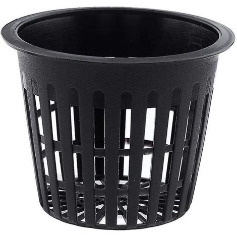 Lot de 10 pots de culture hydroponiques en maille, pour la croissance des plantes (8,3 x 6,5 cm).