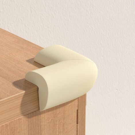 Lot de 10 protections d'angle pour bébé - Protection des bords de table - Protection des coins de table pour bébé - Protection des coins de table pour enfants - Envoyer du ruban adhésif double face (1