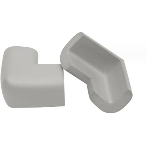 Lot de 10 protège-coins de table gris, protège-coins en mousse souple