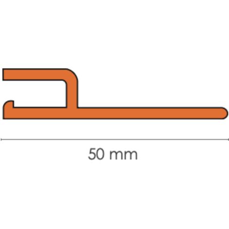Lot de 10 Rail hun PVC standard