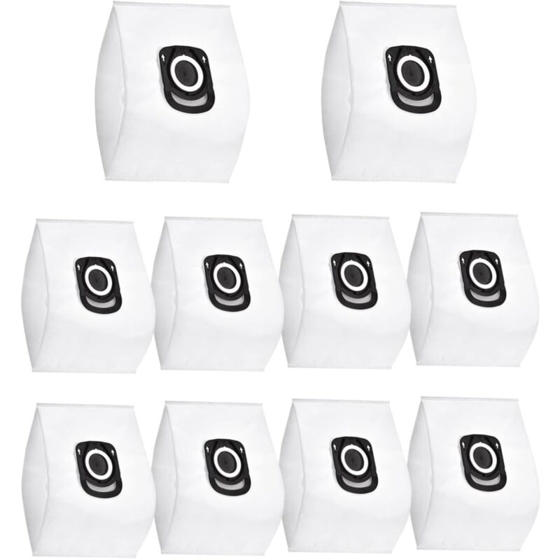 Lot de 10 Sac Aspirateur pour Rowenta Silence Force, Sac Pour Rowenta Hygiène + ZR200520 ZR200720 Swirl R39, Compact Power, X-Trem Power et Silence