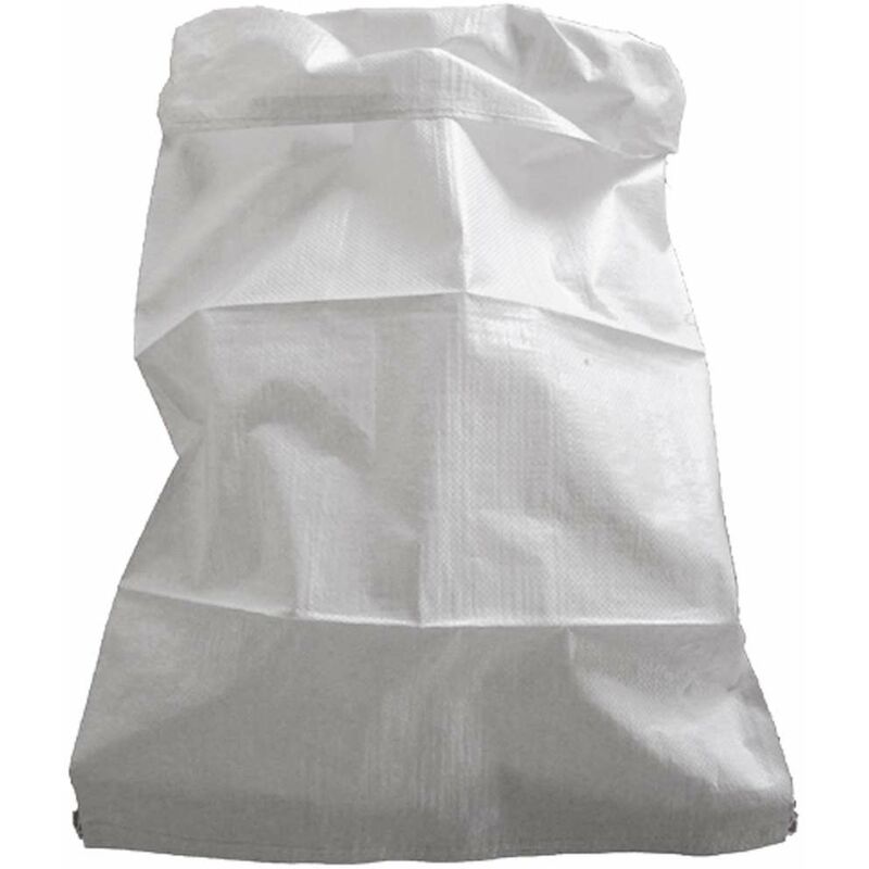Jardibric - Sacs à gravats lot de 10 sacs blancs 75 Litres Fond cousu sans sangle