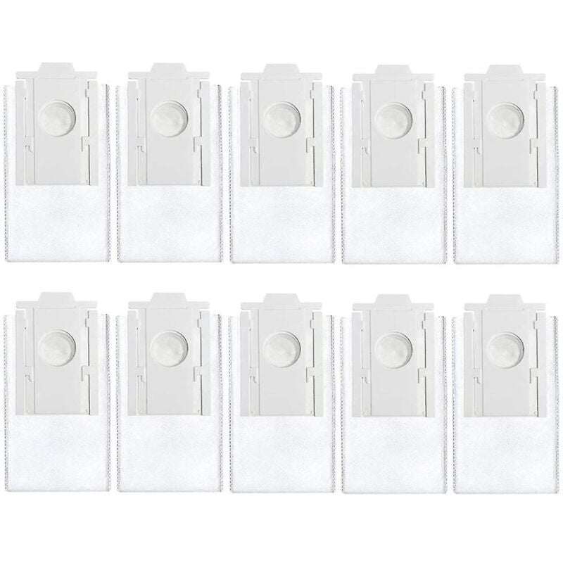 Lot de 10 sacs à poussière de rechange pour aspirateur robot Vca-rdb95 Jet Bot+ Jet Bot Ai+