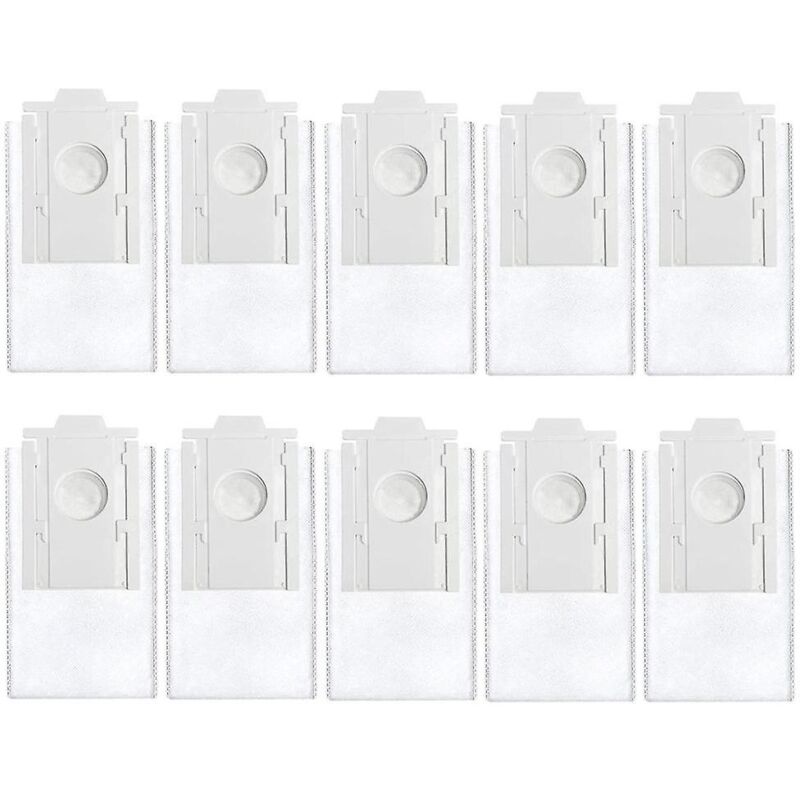 Lot de 10 sacs à poussière de rechange pour aspirateur robot Vca-rdb95 Jet Bot+ Jet Bot Ai+