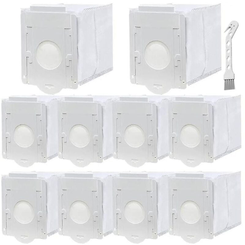 Lot de 10 sacs à poussière pour aspirateur balai sans fil série ADB90 70+ 75+ 90