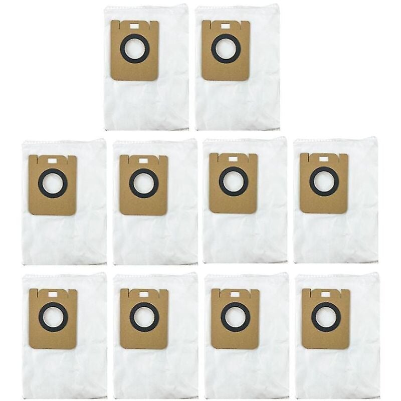 Lot de 10 sacs à poussière pour aspirateur robot à vidage automatique Bot Z10 Pro / L10 Plus