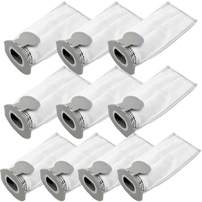 Lot de 10 sacs à poussière pour aspirateur sans fil Vorwerk Kobold VK7 - Compatible avec le type FP7