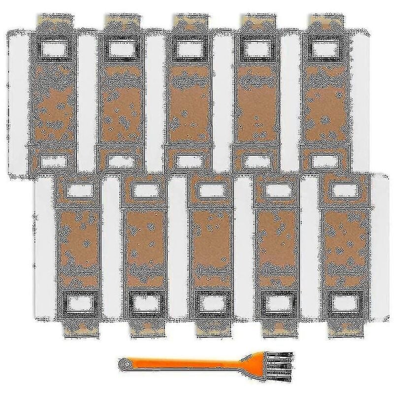 Lot de 10 sacs d'aspirateur de rechange pour S7 T7s T7s Plus Sac à poussière Accessoires Pièces de rechange pour aspirateur