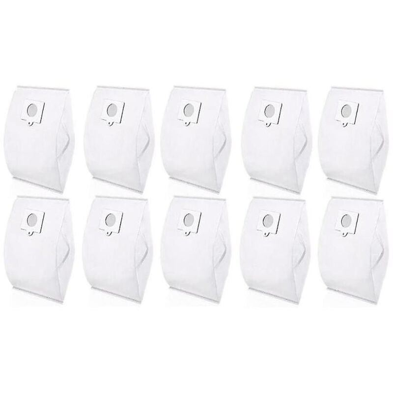 Lot de 10 sacs d'aspirateur de remplacement pour aspirateurs à cartouche Hepa