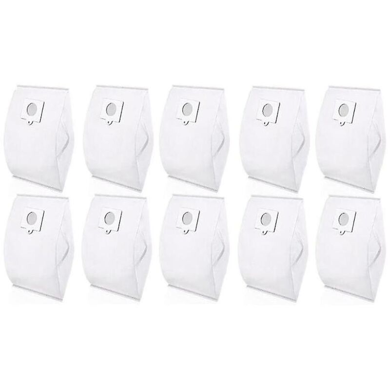 Lot de 10 sacs d'aspirateur de remplacement pour aspirateurs à cartouche Hepa