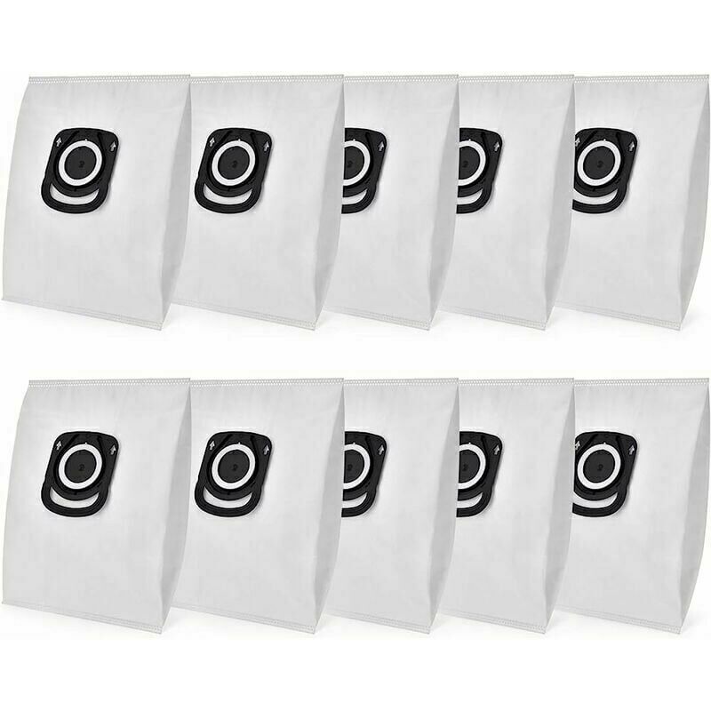Lot de 10 sacs d'aspirateur pour owenta Hygiene + ZR200540, compatibles avec Compact Power, X-Trem Power et Silence Force (RO64xx O63xx O68xx O39xx)