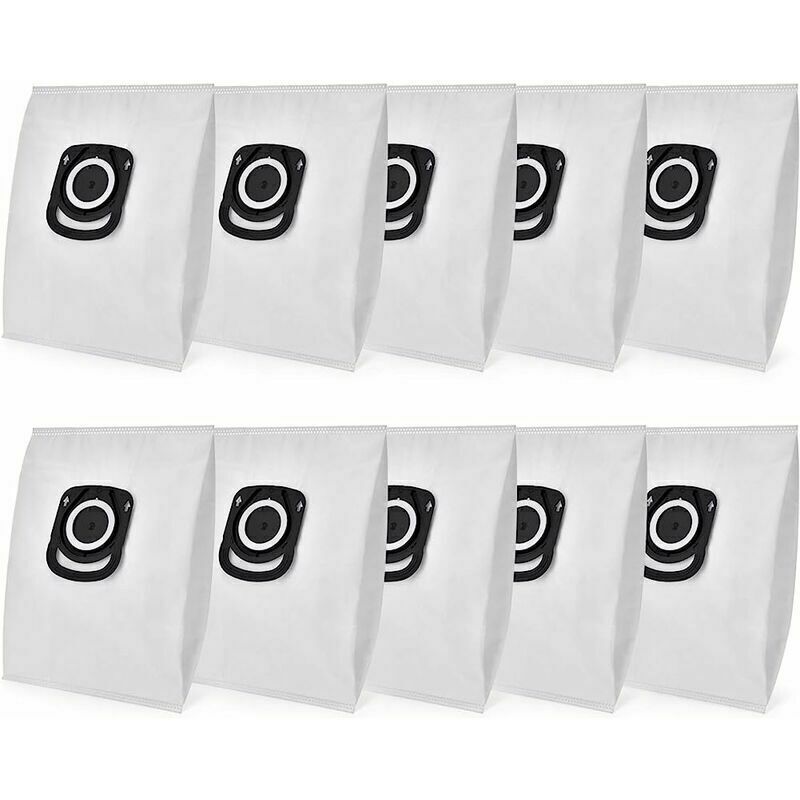 Lot de 10 sacs d'aspirateur pour owenta Hygiene + ZR200540, compatibles avec Compact Power, X-Trem Power et Silence Force (RO64xx O63xx O68xx O39xx)