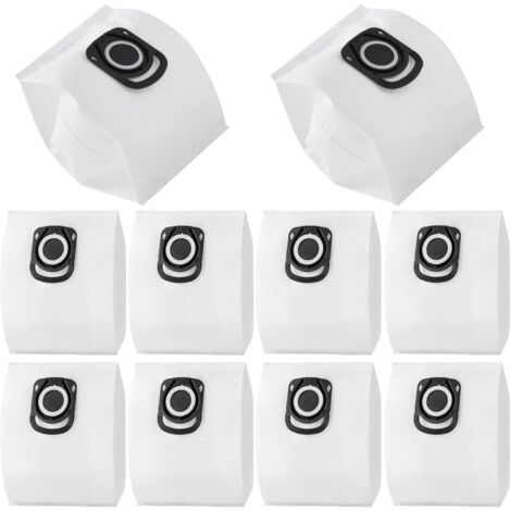 Lot de 10 sacs d'aspirateur - Pour Rowenta Hygiene + ZR200520 ZR200720, Pour Silence Force Compact Power X-Trem Power (RO64xx RO63xx RO68xx RO39xx)- Sac d'aspirateur