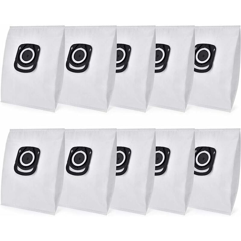 Lot de 10 sacs d'aspirateur pour Rowenta Hygiene + ZR200540, compatibles avec Compact Power, X-Trem Power et Silence Force (RO64xx RO63xx RO68xx