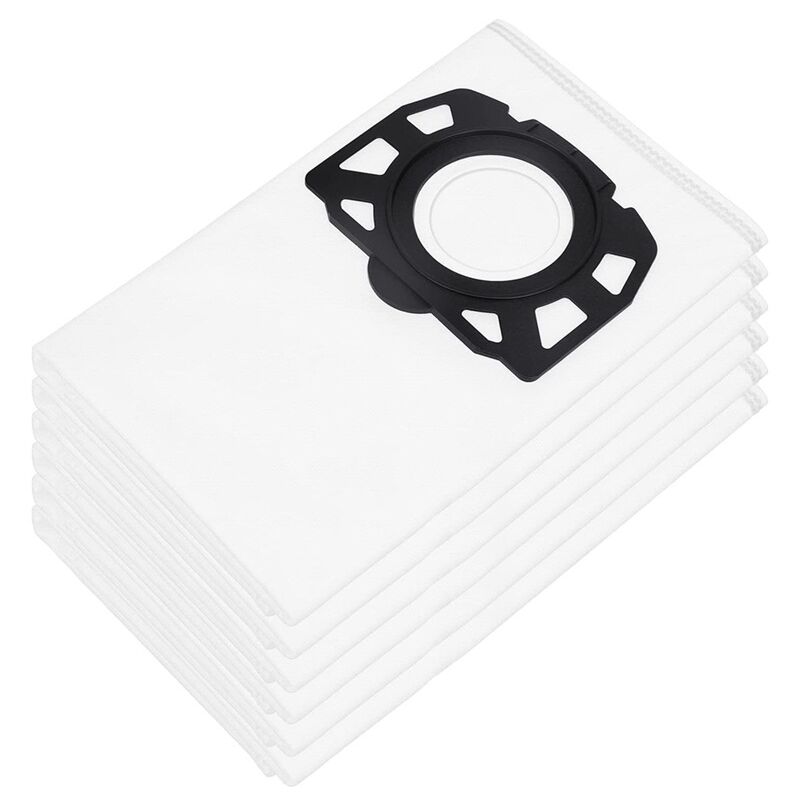 Lot de 10 Sacs de Filtre Sacs D'aspirateur pour Kärcher 2.863-006.0 kfi 487 Sacs Aspirateur pour Kärcher WD4 WD5 WD6 WD5P WD6P MV4 MV5 MV6