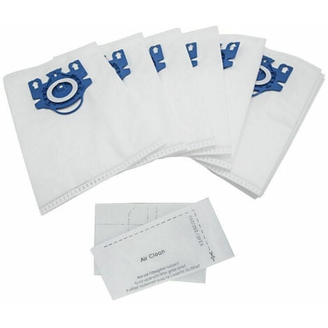 Lot de 10 sacs de rechange pour aspirateurs Miele HyClean 3D Efficiency GN Classic C1 Complete C2 C3 Series S2000 S5000 S8000.-DPZO