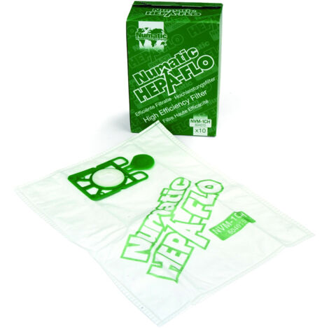 Lot de 10 Sacs Filtres Hepaflo WV570