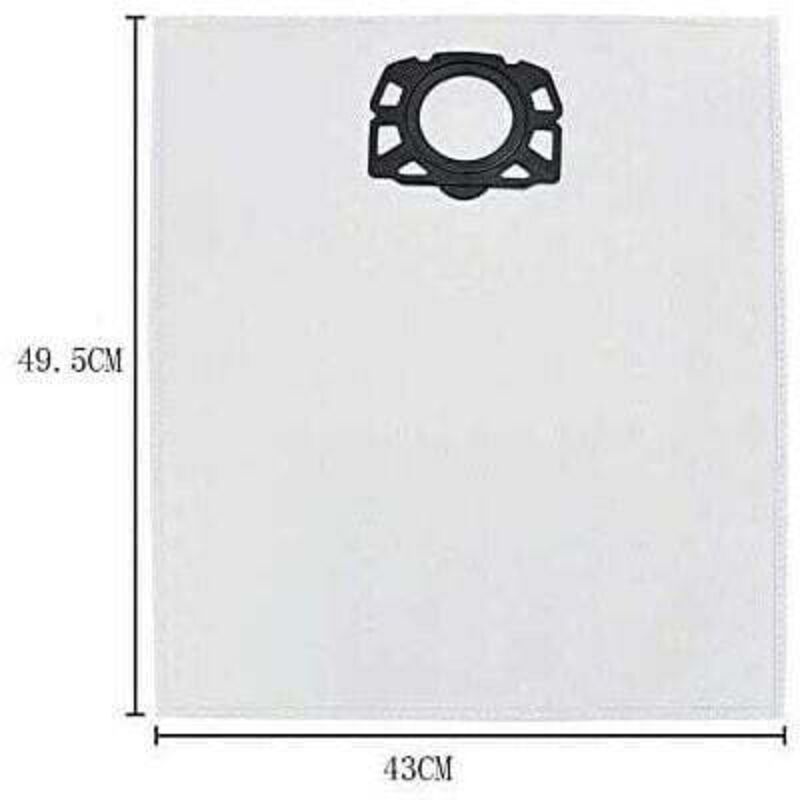 Lot De 10 Sacs Pour Aspirateur Karcher Wd4 Wd5 Wd6 Mv4 Mv5 Mv6