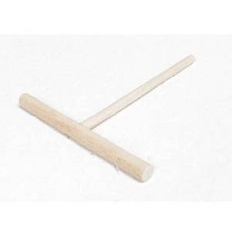 LOT DE 10 SPATULES HETRE RATEAU A CREPE ROND CODE 70700420