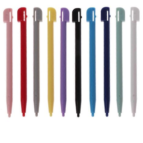 Lot de 10 stylets en plastique pour NDSL 3DS XL, NDS, DS Lite et DSL Touch
