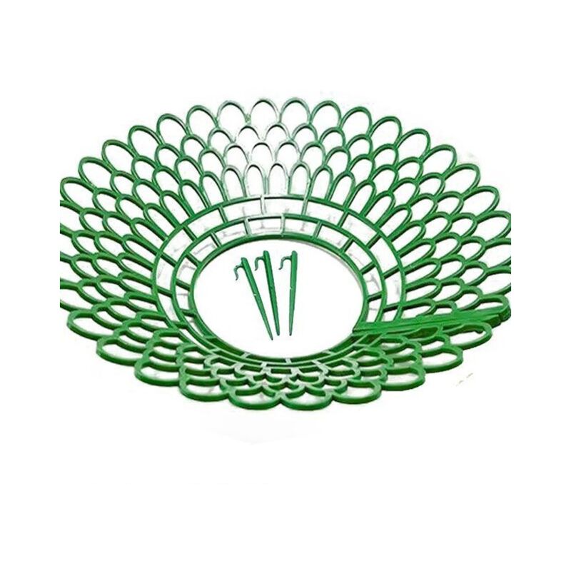 Lot de 10 Support de Plantes, Supports de Fraises pour Jardinage, Cadre de Culture de Fraises, Évitez la Pourriture,vert