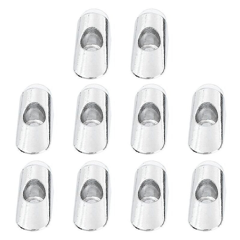 Lot de 10 supports d'angle à ventouse