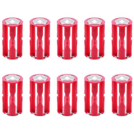 Lot de 10 supports de batterie parallèles réutilisables et antirouille