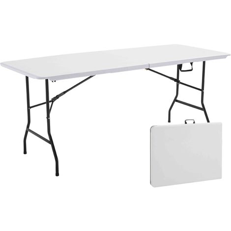 Lot de 10 tables pliantes brasserie 180 x 70 x 74 cm