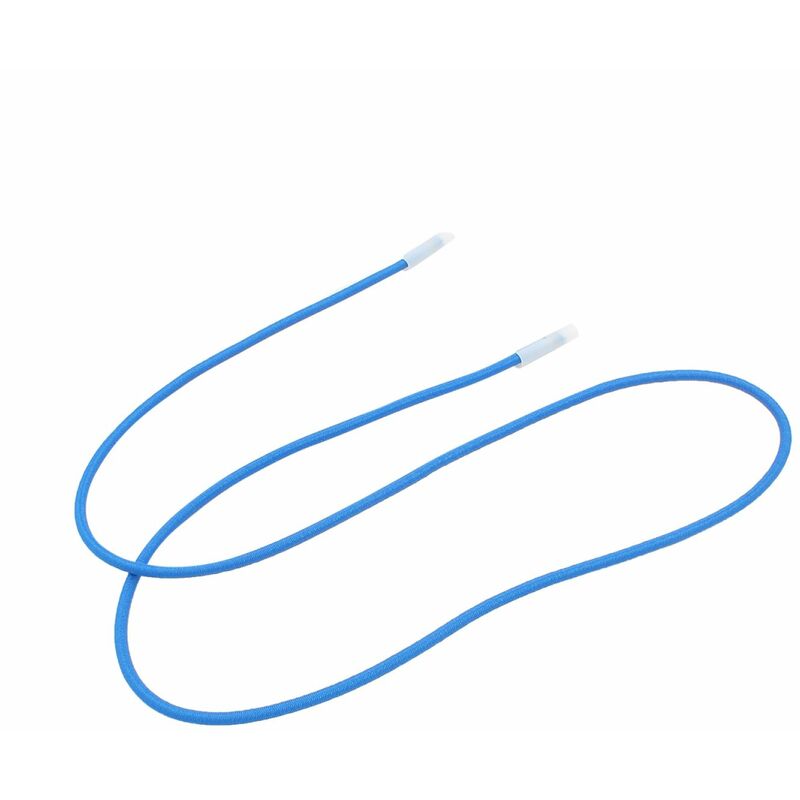 Lot de 10 tendeurs sandows Cabiclic avec embout basculant - 150 cm - Bleu Linxor