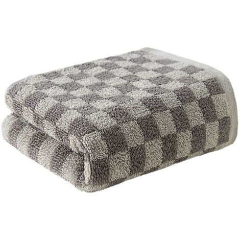 Lot de 10 torchons de vaisselle de qualité supérieure - 100 % coton super absorbant 70 x 45 cm - Noir